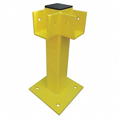 Corner Post 21 in Yellow Steel