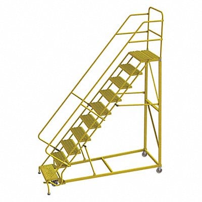 Rollng Ladder Steel Safety Angle 10-Step