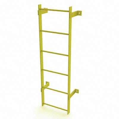 Ladder Steel Standard Fixed 6Rung