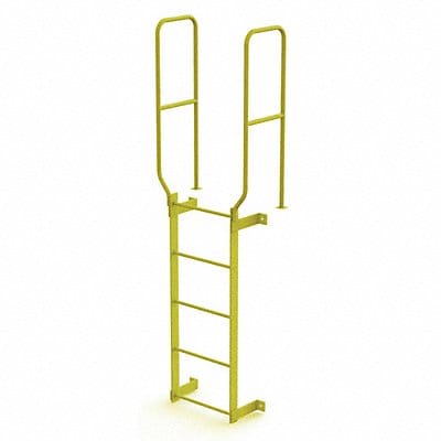 Ladder Steel Stand Fixed 5Rung Walk-Thru