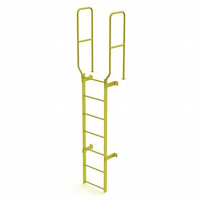 Ladder Steel Stand Fixed 7Rung Walk-Thru