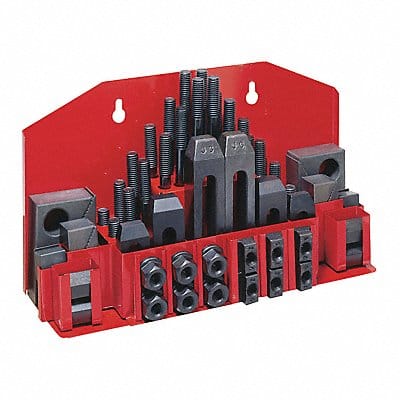 Clamping Kit 58-Pc Tray For 5/8 T-Slot