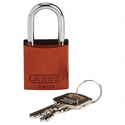 K7466 Lockout Padlock KD Brown 1-7/16 H