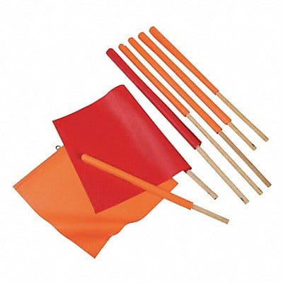 VINYL FLAG 24 W/36 DOWEL