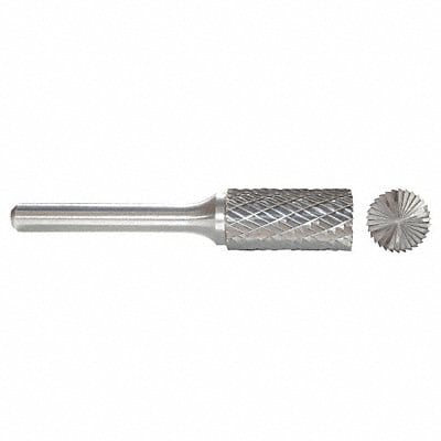 Cylinder Bur SB Flat End 1/8 Carbide