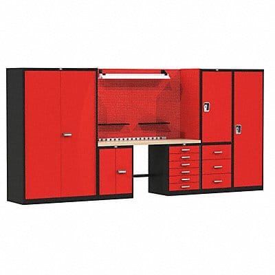 Modular Cabinet Set 78 H 168 W 24 D