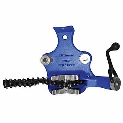 Bench Chain Vise Top Screw 1/8- 2-1/2 in