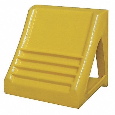 Wheel Chock Heavy-Duty Steel Yellow