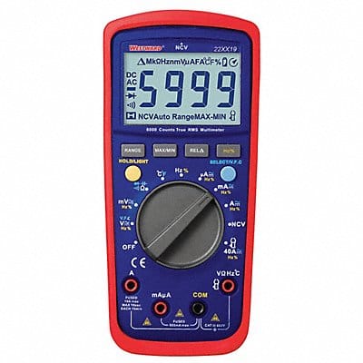 Digital Multimeters 60 Ohms 6000 Counts