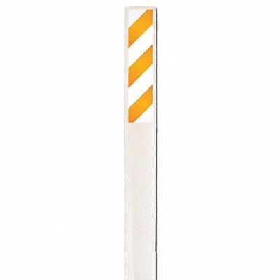 Flexible Marker Stake Fbrgls Org/Wht/Wht