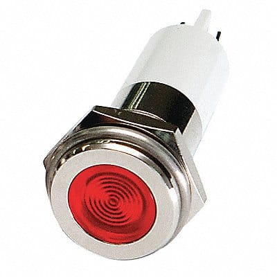 Flat Indicator Light Red 24VDC