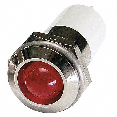 Round Indicator Light Red 24VDC