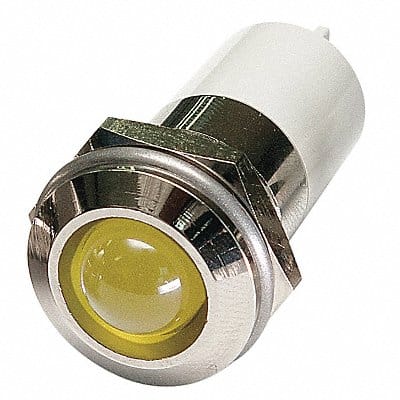 Round Indicator Light Yellow 110VAC