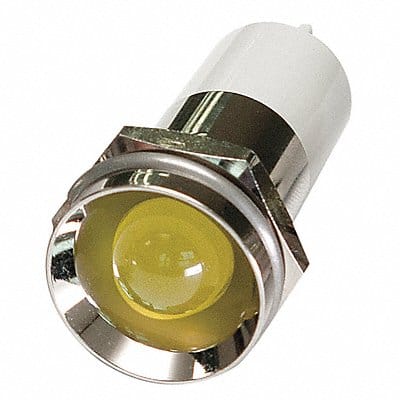 Protrude Indicator Light Yellow 12VDC