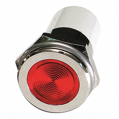 Flat Indicator Light Red 24VDC