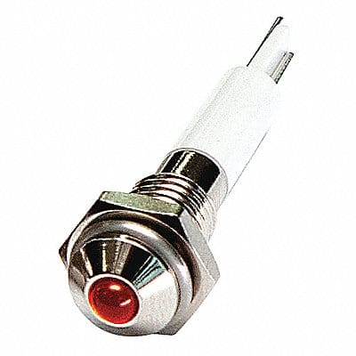 Round Indicator Light Red 12VDC