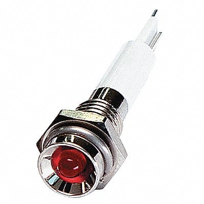 Protrude Indicator Light Red 12VDC