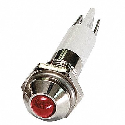 Round Indicator Light Red 24VDC