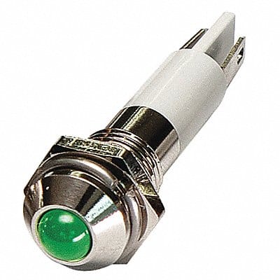 Round Indicator Light Green 24VDC