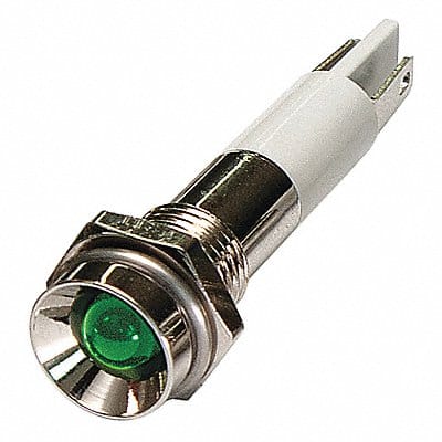 Protrude Indicator Light Green 12VDC