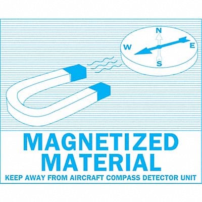 DOT Handling Label Aircraft 4-3/8 W