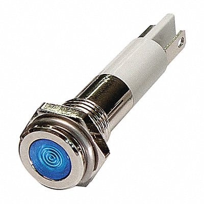 Flat Indicator Light Blue 110VAC