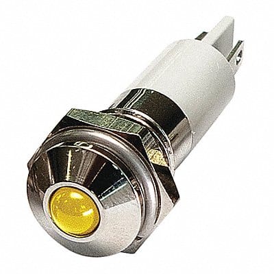 Round Indicator Light Yellow 24VDC