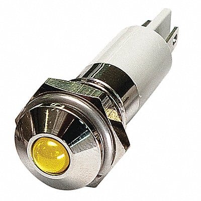 Round Indicator Light Yellow 110VAC