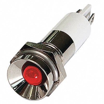 Protrude Indicator Light Red 12VDC