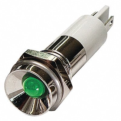 Protrude Indicator Light Green 110VAC