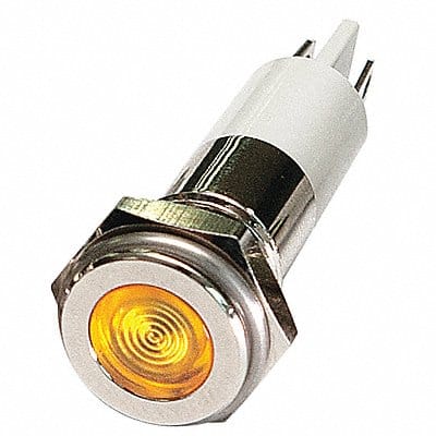 Flat Indicator Light Yellow 24VDC