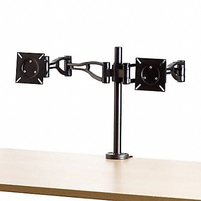 Monitor Arm Black 24 lbs.