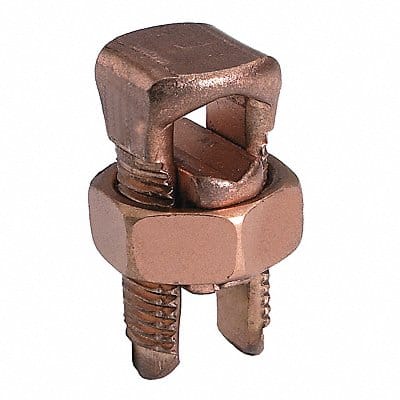 Split-Bolt Conn Unpltd Cu Square Head