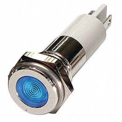 Flat Indicator Light Blue 110VAC