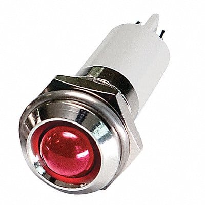 Round Indicator Light Red 24VDC