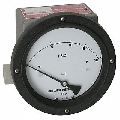 K4591 Pressure Gauge 0 to 5 psi