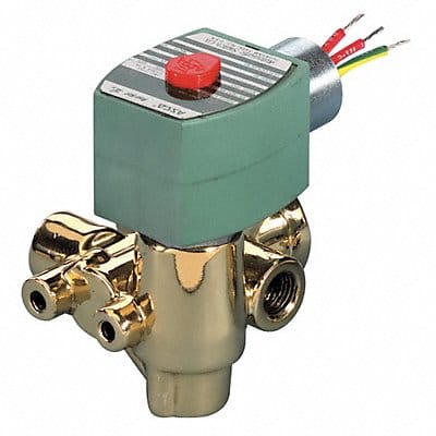 Solenoid Valve Brass NC Air Inert Gas