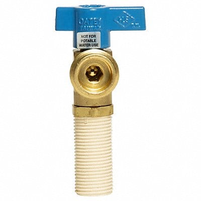 Washing Machine Valve 3/4 in CPVC Blue