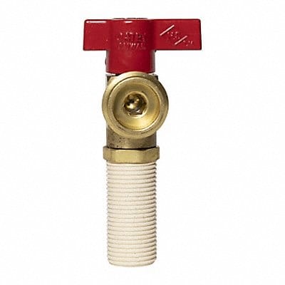 Washing Machine Valve 3/4 in CPVC Red