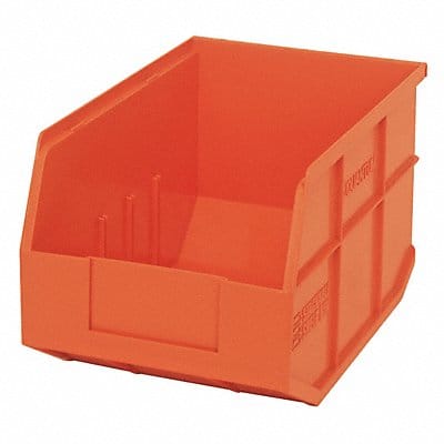 G7043 Shelf Bin Orange Polypropylene 7 in