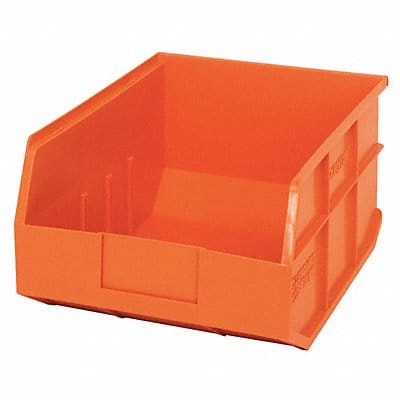 G7047 Shelf Bin Orange Polypropylene 7 in