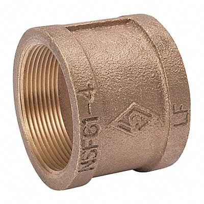 Coupling Brass 1/8 in Pipe Size FNPT