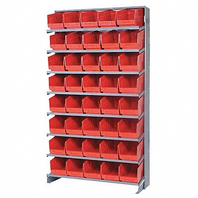 G7017 Pick Rack 12inx64inx36in Red