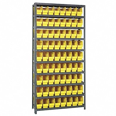 G6986 Bin Shlvng 12inx75inx36in Yellow