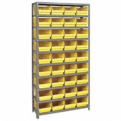 G6988 Bin Shlvng 12inx75inx36in Yellow