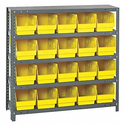 G6983 Bin Shlvng 12inx39inx36in Yellow