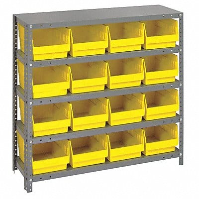 G6984 Bin Shlvng 12inx39inx36in Yellow