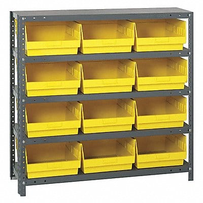 G6985 Bin Shlvng 12inx39inx36in Yellow