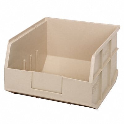 G7044 Shelf Bin Ivory Polypropylene 7 in