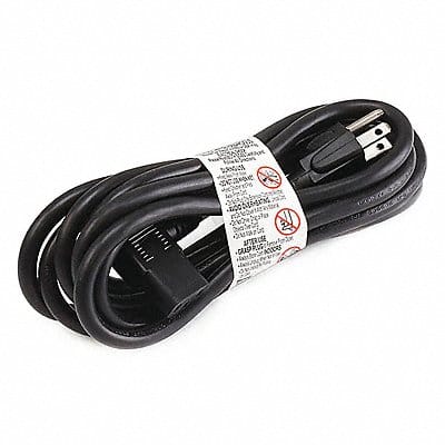 PC Pwr Cord 5-15P IEC C13 10 ft Blk 13A